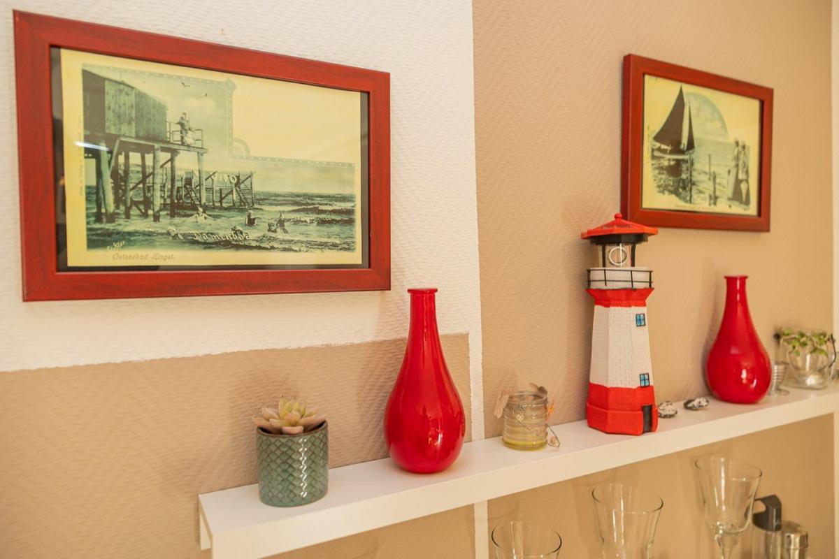 Studio 2 Im Eg Haus Stranddistel, Geschmackvoll Eingerichtete Ferienwohnung Fur 2 Personen In ツィングシュト エクステリア 写真